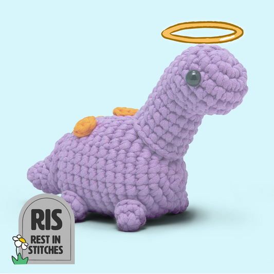Wally the Brachiosaurus Crochet Kit