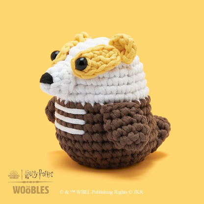 Hufflepuff™ Badger and Scarf Bundle